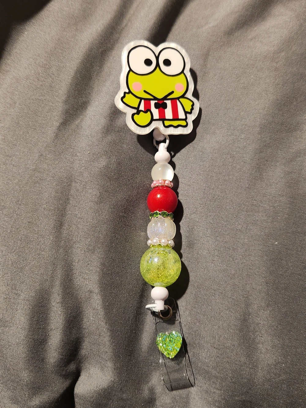 Beaded Badge Reels - Hello Kitty, Groot, Keroppi & More $14 Each